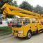 New design 18m telescopic aerial work platform truck