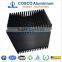 Aluminum extruded black anodizing heat sink box