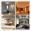 modern residential galss cover Aluminum die casting body IP54 18W led bulkhead light