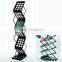 foldable display magazine rack