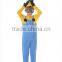 Party Carnival children despicable me fancy dress child minion costume for kids