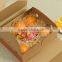 Take away 5-ply fruits corrugated packing carton handle box