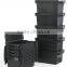 BX0667 30KG 55liter 560*390*325mm Custom storage stackable nestable plastic box with lid in China
