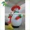 Smile High Quality Lovely Decoration Christmas Inflatable PVC Bright Snowman