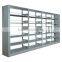 KD metal book shelf movable bookshelf