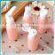 Beauchy 2016 nuo 6 pcs 50ml and 10g Pink PET Travel Bottle Set for girl