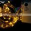 Outdoor 10M Copper wire string fairy lights 33 FT 100 led for Christmas light wedding lamp