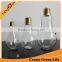 Clear 500ml Light Bulb Jar With Brass Screw Lid