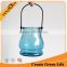 Hang Colored Glass Candle Jars
