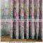 Polyester viscose flower printing curtain fabric