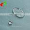 100% polyester composite fabric twill gabardine fabric with knitted fabric