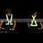 High quality high visibility polyester reflective security vest