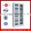 Steel glass door folder storage cabinet from China supplier