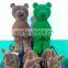 Low cost Popular lovely artificial moss animal for table decoration