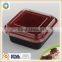 1000ml PP Disposable Two Compartments Plastic Microwavable Food Container SGS/FDA Appoval Microwave Oven safe