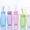 Narrow Mouth Frosted Portable Bpa Free Plastic Drinking Water Bottle YB-0141,YB-0142