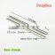 Dia 6mm L 8.5" Stainless Steel Drinking Straw 4 With 1 Brush Packed in New Design Blister Card