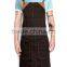 Custom high quality durable brown denim apron