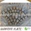 cut-to-size stone form and split surface finishing natural edge rusty culture stone rubber floor tiles slate