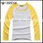 2016 Unisex Loose Crew Neck Casual Cotton Long Sleeve Raglans