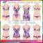 flower print lycra top spandex material fabric sale