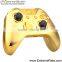 For Xbox one controller shell case, replacement housing for Xbox one chrome gold shell with button kits