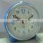 Blue Touch light Hotel use Alarm clocks with feet