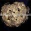 christmas holiday party wedding decoration outdoor solar rose flower fairy string led light