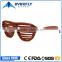 Personality party eyewear frames decorative funny wood glasses china manufacture