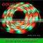 Drop glue waterproof RGB 3528 24W led strip light with diffuser light 12vdc