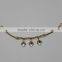 three drops ornaments for dresses decorative metal chain
