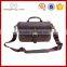 Custom logo fashion mens vintage camera bag canvas travel shoulder bag