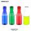 Transparent Clear Lid Silicone Travel Cup Custom Printed with Carabiner