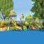 Kids Playground Plastic Slides Outdoor Playground Equipment for Kindergarten