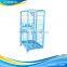 folding roll storage cage with bag