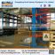 Single Faced PVC tube storage rack with cantilever arm for warehouse