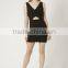2015 Whollesale Scallop Wrap Bodycon Dress Suit