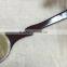 Long handle bristle bath brush with messager beads