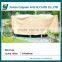 Round Table Waterproof Fitted Outdoor Furniture Cover
