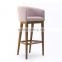 Customized oak wood bar stools YC7041