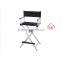 CE certificate aluminum director chair black makeup chair