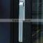 Large two tracks wood clad lift -sliding door with automatic roller blind