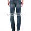 light wash ripped stretch skinny jeans for men