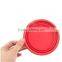 Economic new arrival folding silicone pet bowls feeding tools