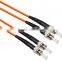 1m 3m 5m singlemode MM 62.5/125 st /UPC-ST/UPC pvc boots Fibre patch cord 3.0mm duplex