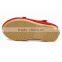 Guangzhou Sweet Red Round Toe Princess Shoes for Children