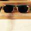 Skateboard wooden sunglass 100% nature wholesale handmade custom bamboo eyewear OEM factory wood glasses wood sunglasses