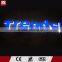 High Brightness full lit acrylic led sign 3d alphabet letter