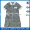 Short Sleeve Dress Uniform Fashion Primary School Uniform Designs for Girls