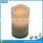 Bluetooth Wireless Speaker with Romantic Flameless Pillar Wax Candle Light